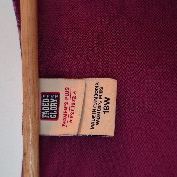 Vintage Y2K Twist Front Sheer Sleeve Lettuce Hem Top Fairy Core Whimsy Goth - Picture 3 of 6